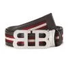 Bally Mirror BB Stripe Leather Textile Belt For Men 2 Bally Mirror BB Stripe Leather Textile Belt For Men -Clinique Sales Shop unnamed file 1033