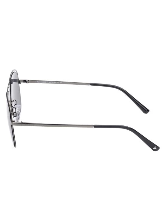 Bally 58MM Metal Aviator Sunglasses For Men 5 Bally 58MM Metal Aviator Sunglasses For Men - Image 3