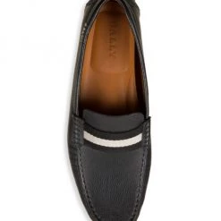 Bally Pearce Pebbled Leather Driving Loafers For Men Black -Clinique Sales Shop unnamed file 1048