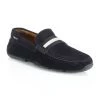Bally Pearce Suede Drivers For Men Navy