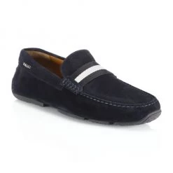 Bally Pearce Suede Drivers For Men Navy -Clinique Sales Shop unnamed file 1084