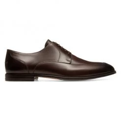 Bally Apron-Toe Leather Derby Shoes For Men