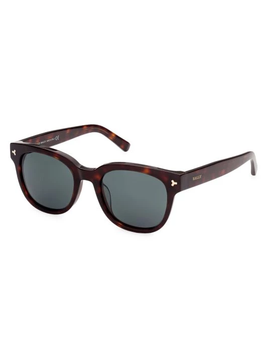 Bally 51MM Plastic Round Sunglasses For Men 4 Bally 51MM Plastic Round Sunglasses For Men - Image 2