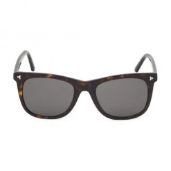 Bally 55MM Tortoiseshell Square Plastic Sunglasses For Men