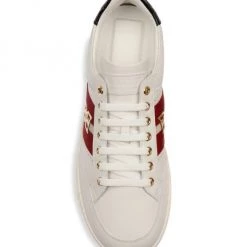 Bally Logo Stripe Leather Sneakers For Men -Clinique Sales Shop unnamed file 690