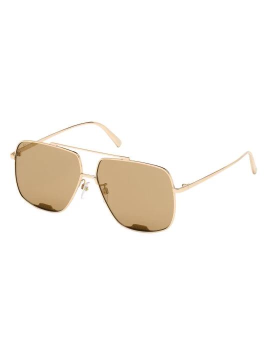 Bally 60MM Square Aviator Sunglasses For Men 4 Bally 60MM Square Aviator Sunglasses For Men - Image 2