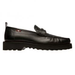 Bally Croc-Embossed Leather Loafers For Men