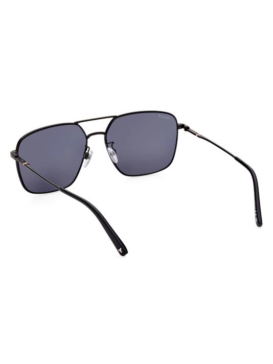 Bally 61MM Navigator Metal Sunglasses For Men 6 Bally 61MM Navigator Metal Sunglasses For Men - Image 4
