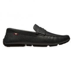 Bally Grained Leather Driving Shoes For Men
