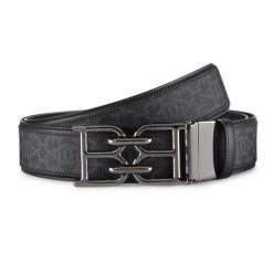 Bally Branded Buckle Leather Belt For Men
